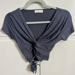 Wrap-around shirt